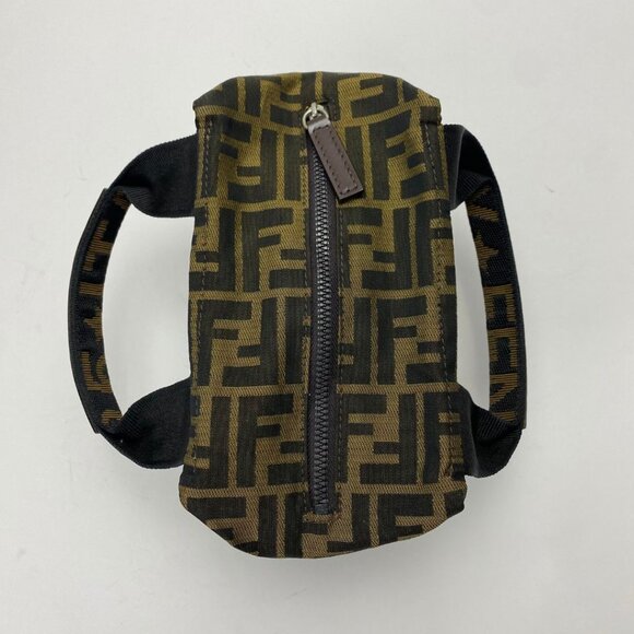 FENDI Zucca Mini Baguette Tote Bag Rare - Picture 3 of 14